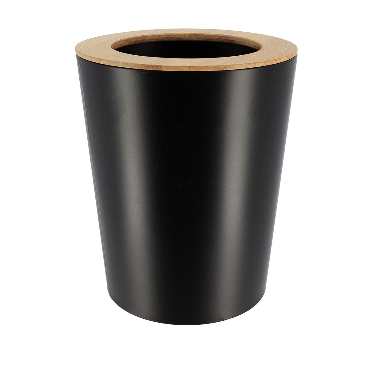 Κάδος μεταλλικός 5 λίτρα με bamboo