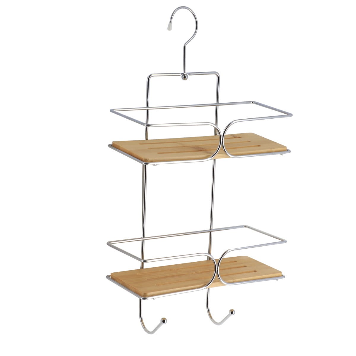 Ραφιέρα κρεμαστή με 2 ράφια bamboo.