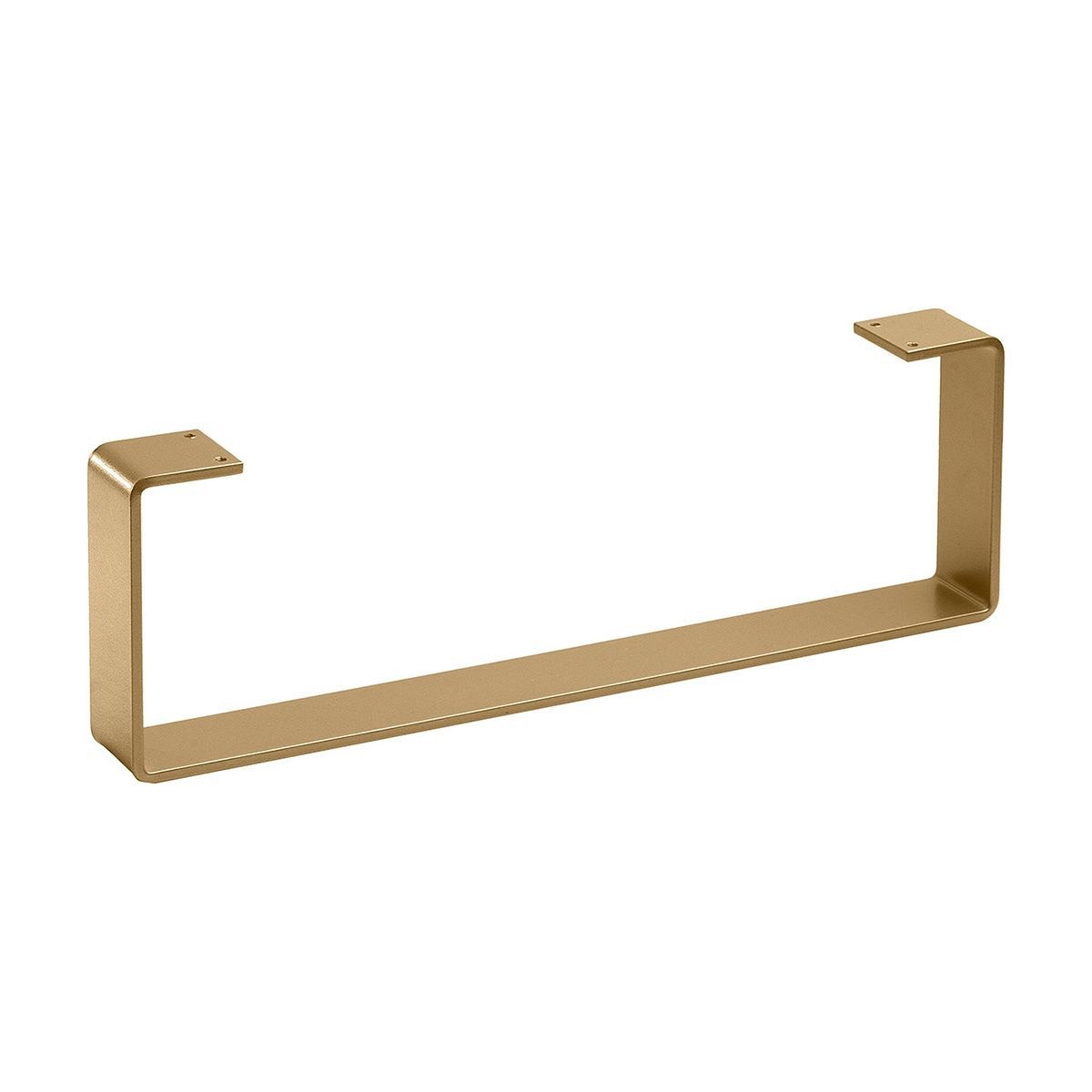 Roline 200 Πόδι Επίπλου από Χάλυβα Χρυσό Ματ 370x120mm