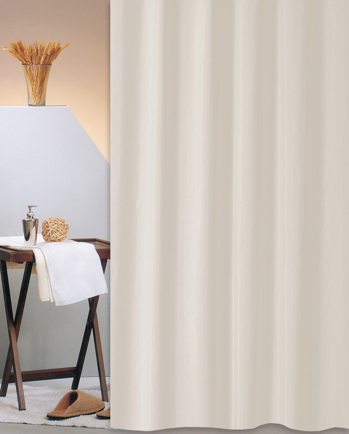 ΚΟΥΡΤΙΝΑ ΜΠΑΝΙΟΥ SOLID 240(Μ)X180(Υ) ΜΠΕΖ