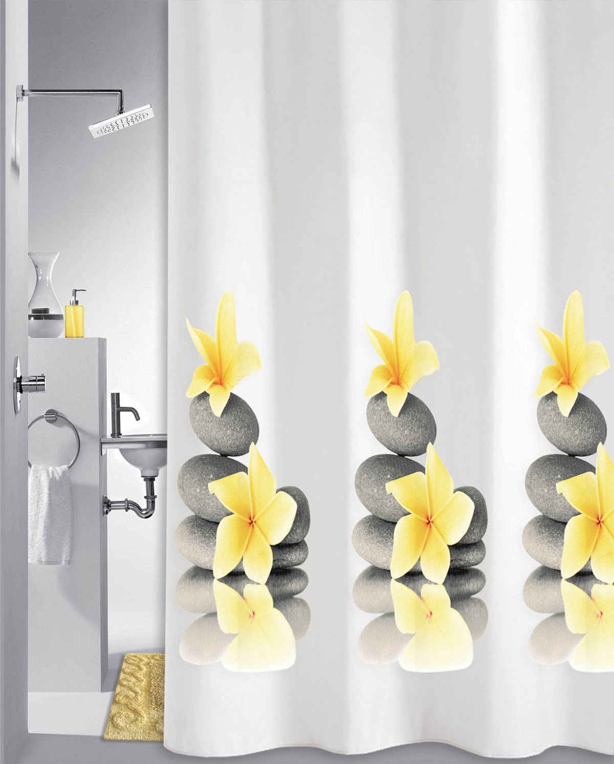 ΚΟΥΡΤΙΝΑ ΜΠΑΝΙΟΥ OASIS 180(Μ)X180(Υ)