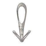 Roline 407 Κρεμάστρα από Ζάμακ Νίκελ Ματ 158x74mm