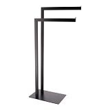 Βάση μεταλλική με 2 βραχίονες μαύρη.