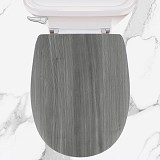 ΚΑΛΥΜΑ ΛΕΚΑΝΗΣ ΧΥΤΟ ΔΡΥΙΝΟ ΠΑΡΑΛΛΗΛΟΓΡΑΜΜΟ SL8260 ΓΚΡΙ 35x35x44 cm