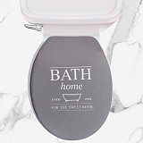 ΚΑΠΑΚΙ WC SOFT SL8118 ΓΚΡΙ 40Χ35