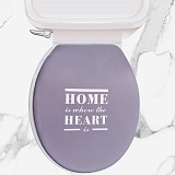 ΚΑΠΑΚΙ WC ΜΑΛΑΚΟ SL8119 ΓΚΡΙ 40x35cm