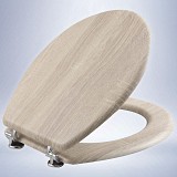 ΚΑΠΑΚΙ WC MDF SL8121 ΕΛΑΤΟ 42,5X36