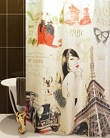 ΚΟΥΡΤΙΝΑ ΜΠΑΝΙΟΥ PARIS 180(Μ)X180(Υ)