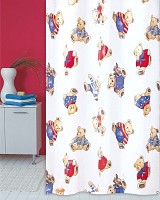 ΚΟΥΡΤΙΝΑ ΜΠΑΝΙΟΥ ΠΛΑΣΤΙΚΗ PEVA BEAR 180(Μ)X180(Υ)