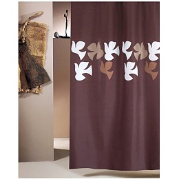 ΚΟΥΡΤΙΝΑ ΜΠΑΝΙΟΥ DOVE 180(Μ)X200(Υ) ΚΑΦΕ
