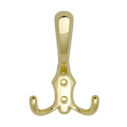 Roline 404 Κρεμάστρα από Ζάμακ Χρυσή 110x70mm