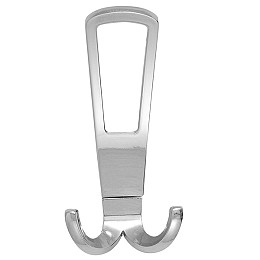 Roline 409 Κρεμάστρα από Ζάμακ Χρώμιο 125x60mm