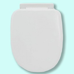 ΚΑΠΑΚΙ WC SOFT CLOSE -2 ΛΕΥΚΟ 34,5X43,5