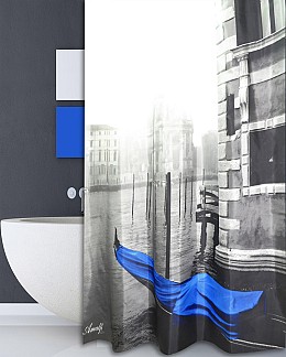 ΚΟΥΡΤΙΝΑ ΜΠΑΝΙΟΥ VENICE 180(Μ)X180(Υ)