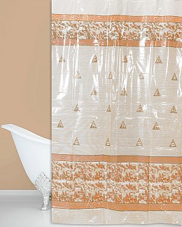 ΚΟΥΡΤΙΝΑ ΜΠΑΝΙΟΥ PORTOBELLO 180(Μ)X180(Υ) ΣΟΜΟΝ
