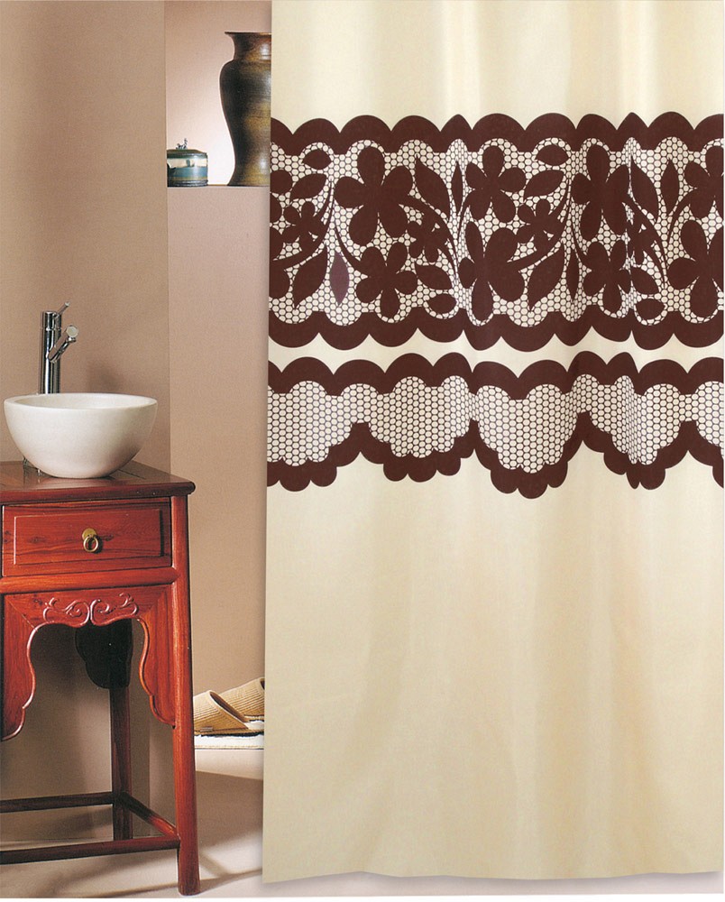 ΚΟΥΡΤΙΝΑ ΜΠΑΝΙΟΥ LACE 180(Μ)X180(Υ)