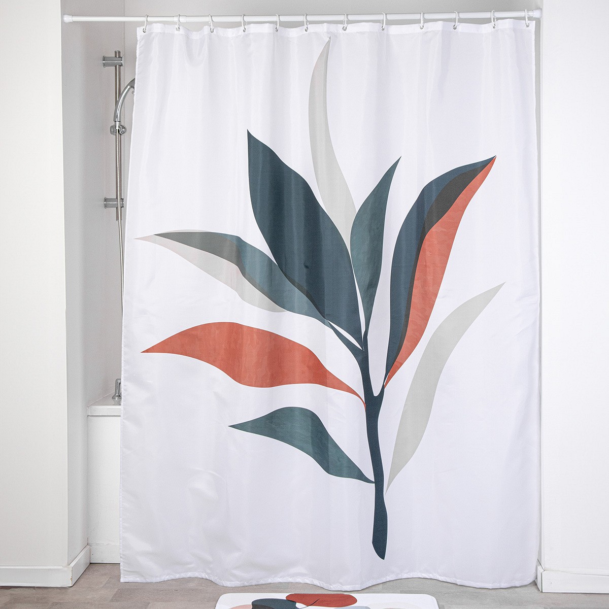 Κουρτίνα μπάνιου 180x200cm polyester