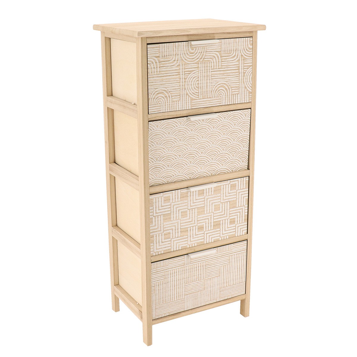 Έπιπλο mdf με 4 συρτάρια