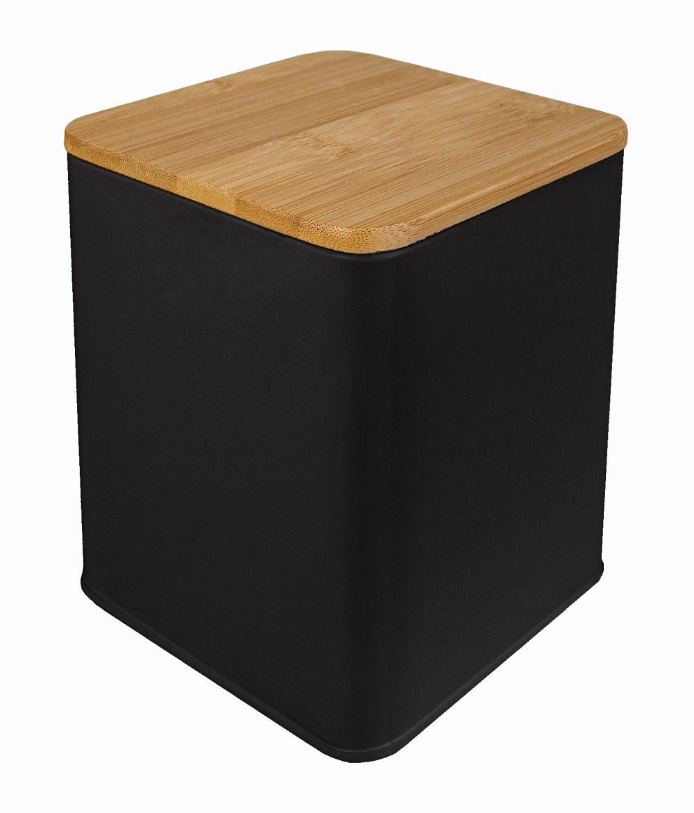 Καλάθι Αποθήκευσης Cassone Από Μέταλλο & Μπαμπού 11x11x14 εκ