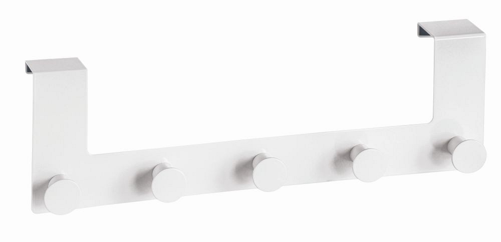 Κρεμάστρα Πόρτας Strip Door Hooks Λευκή Μεταλλική Ανοξείδωτη