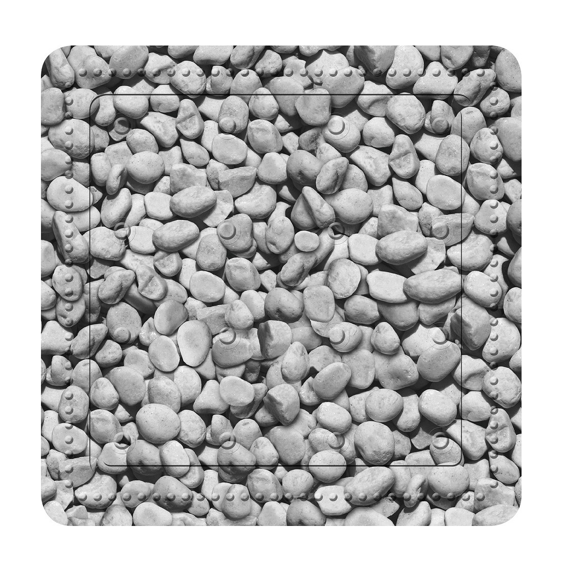 Αντιολισθητικό Μπάνιου Stepstone  Ντουζιέρας 55x55 εκ