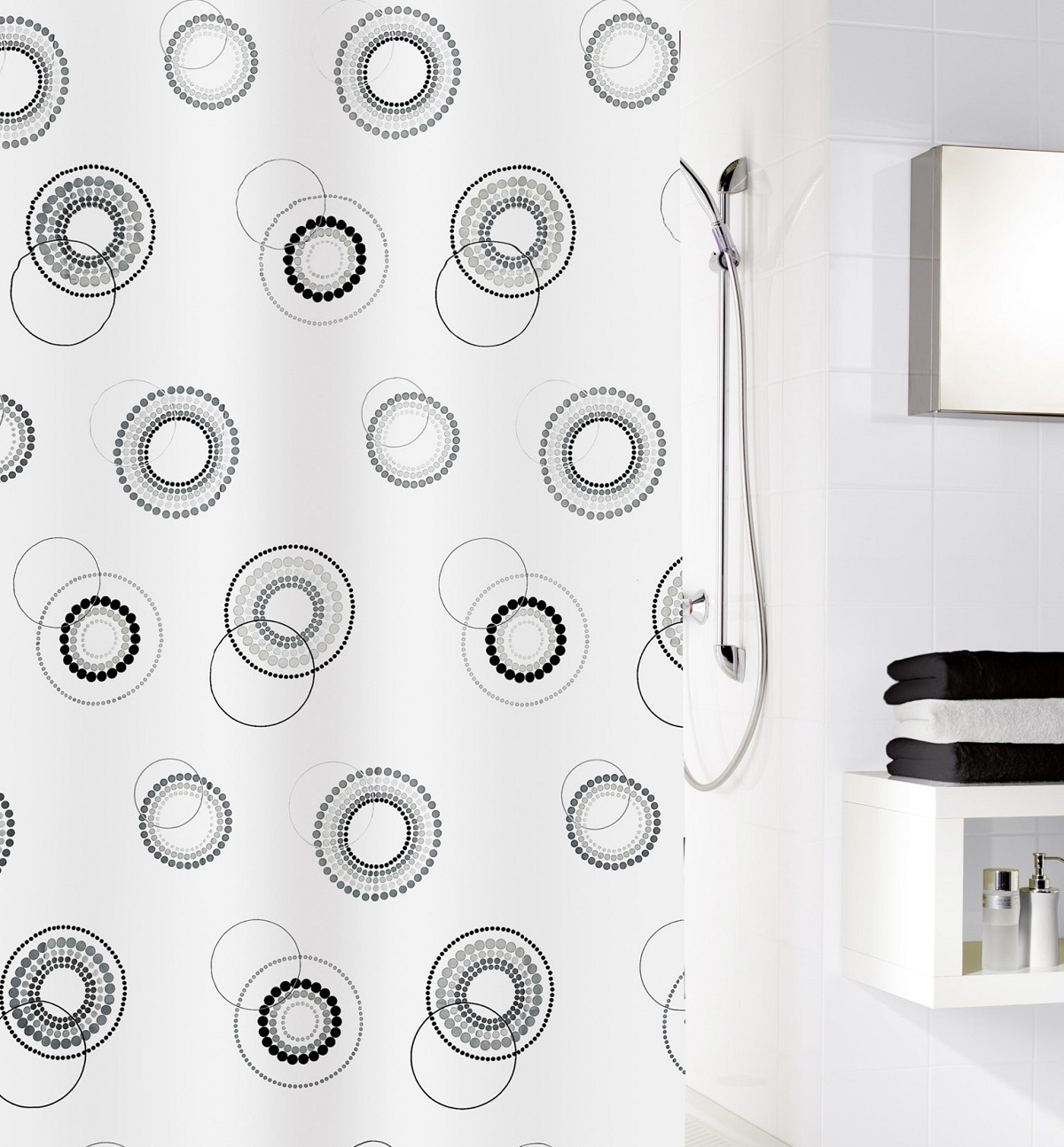 Κουρτίνα Μπάνιου Luna  180x200 εκ