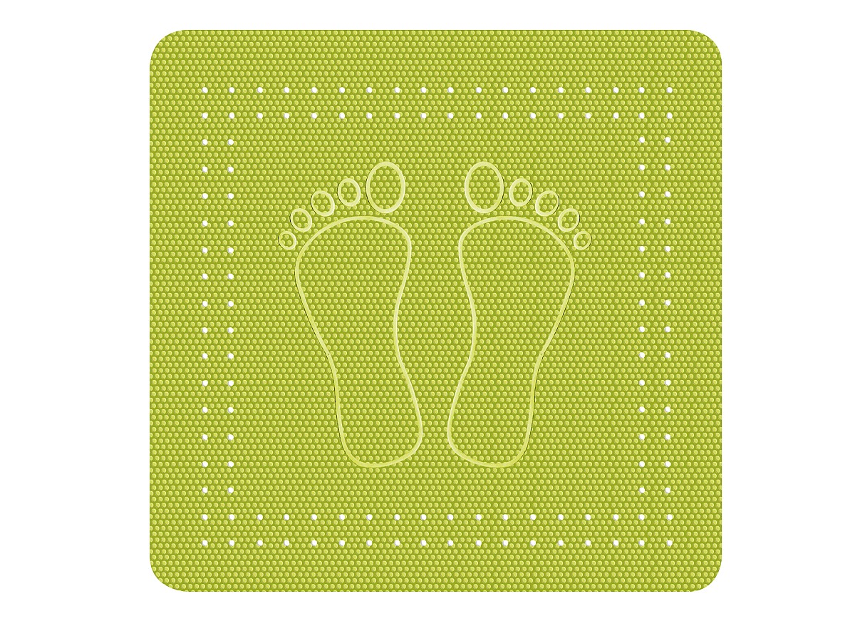 Αντιολισθητικό Μπάνιου Foot  Ντουζιέρας 55x55 εκ