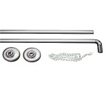 Γωνιακός Βραχίονας Ντουζιέρας (Φ20mm) 80x80 εκ.