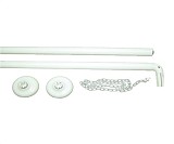 Γωνιακός Βραχίονας Ντουζιέρας (Φ25mm) 80x80 εκ.