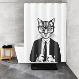 Κουρτίνα Μπάνιου Kalli 180x200 εκ