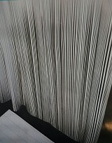 Κουρτίνα Μπάνιου Mikado Με Κρίκους 180x180 εκ