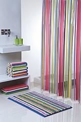 Κουρτίνα Μπάνιου Belize Με Κρίκους 180x200 εκ