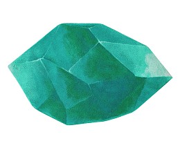 Χαλάκι Μπάνιου Abyss & Habidecor Emerald  75x120 εκ