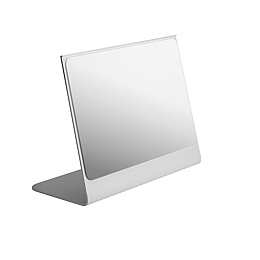Καθρέφτης (x1) Επικαθημένος - Matt White, Pam & Co, W20 x D10 x H18 (cm), 2015-033