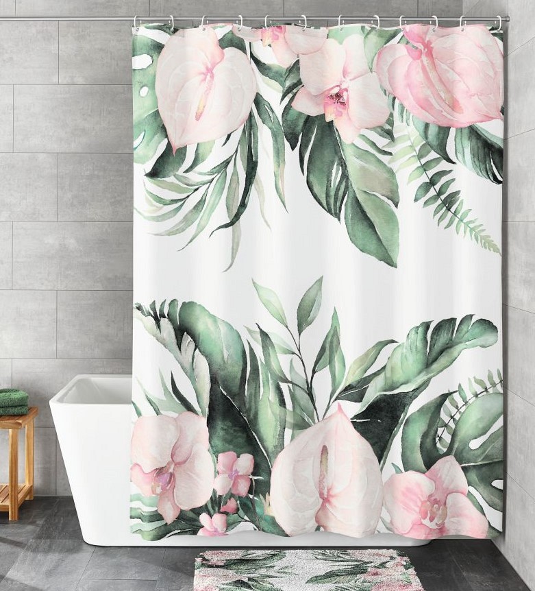 Κουρτίνα Μπάνιου Garden