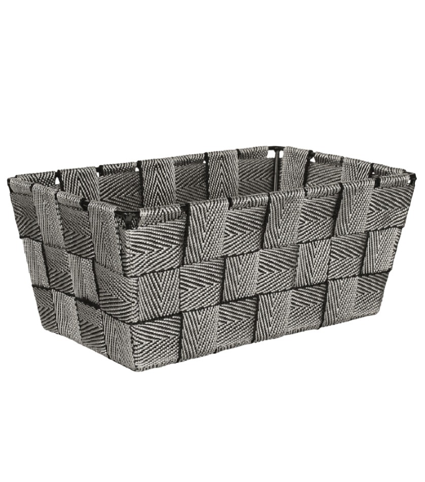 Καλάθι Αποθήκευσης Chevron Πλαστικό 22x9x14 εκ