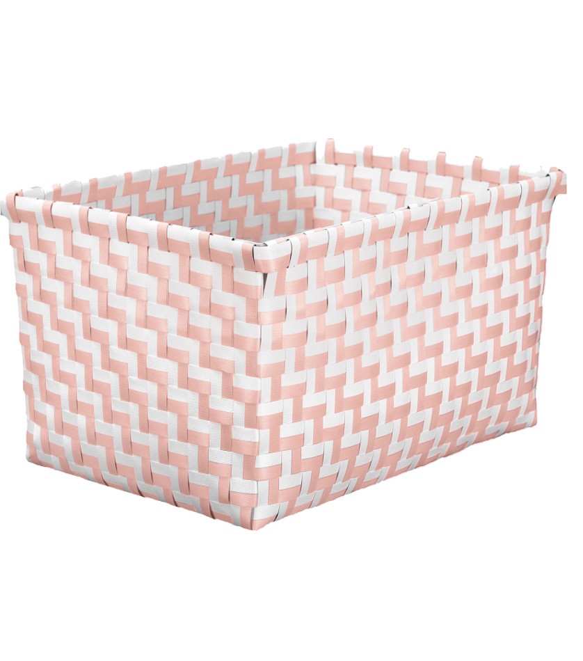 Καλάθι Αποθήκευσης Double Box Large Πλαστικό 33x17x23 εκ