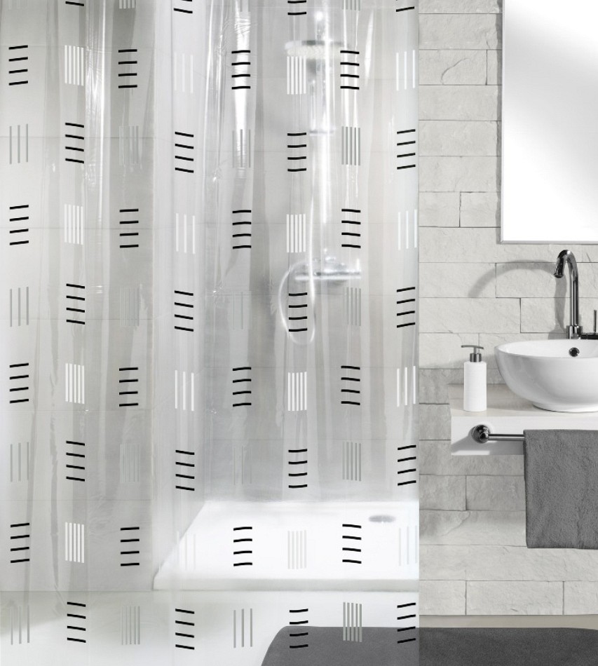 Κουρτίνα Μπάνιου Grafico  180x200 εκ