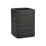 ESTIA ΠΟΤΗΡΑΚΙ ΜΠΑΝΙΟΥ TILES ΚΕΡΑΜΙΚΟ 7.5x11cm ΜΑΥΡΟ