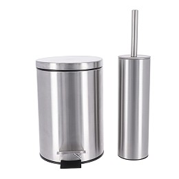 Σετ καλάθι μπάνιου 3 λίτρα soft close με πιγκάλ 24χ26 cm Eurocasa