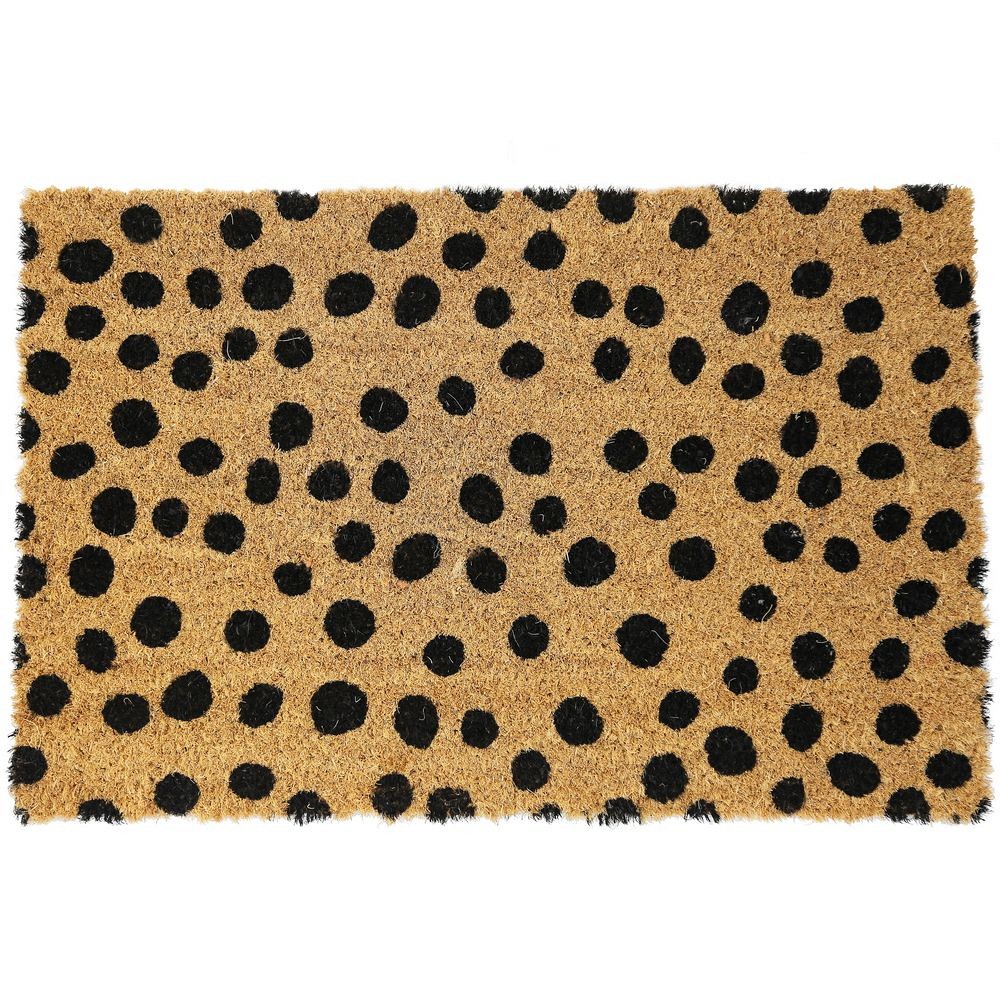 Χαλάκι εισόδου Dots 38x58εκ. κοκοφοίνικας