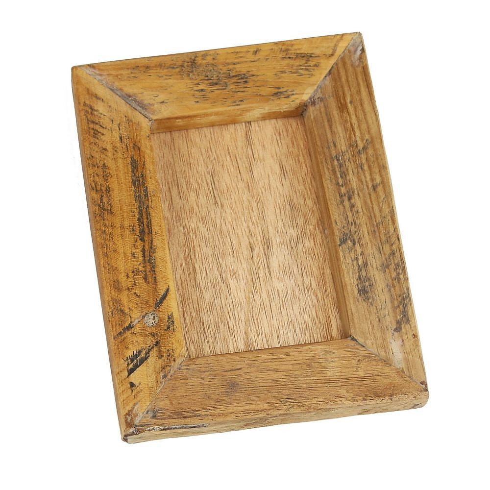 Κορνίζα ξύλο teak μεσαία 22x17εκ.