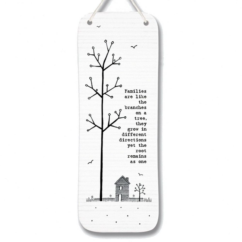 Πορσελάνινο κάδρο μεγ. - Families  are the