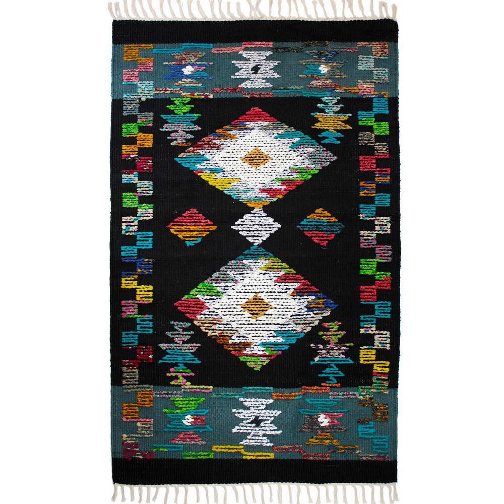 Χαλί 90x150 Sara βαμβάκι Γιούτα Λούρεξ