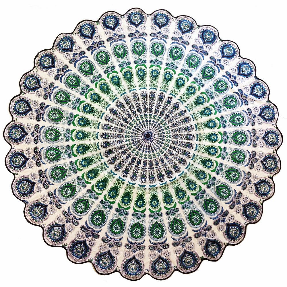 Ροτόντα Mandala 180εκ. - Τιρκουάζ