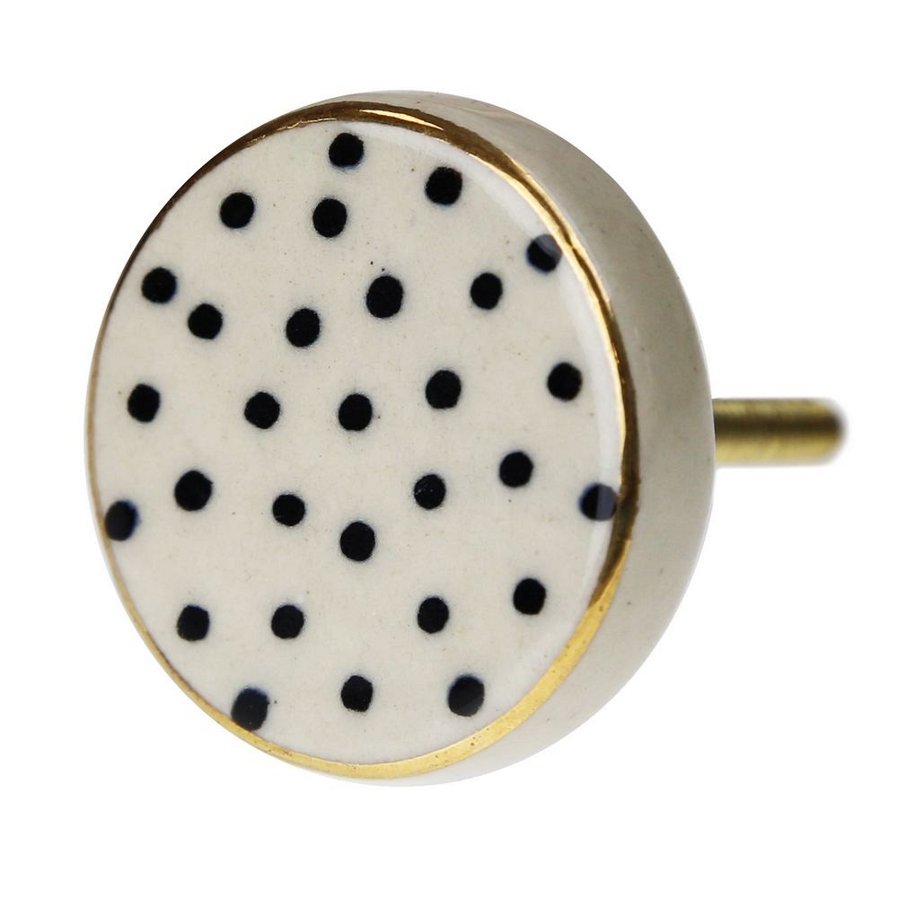 Πόμολο Dots κεραμικό 4εκ.
