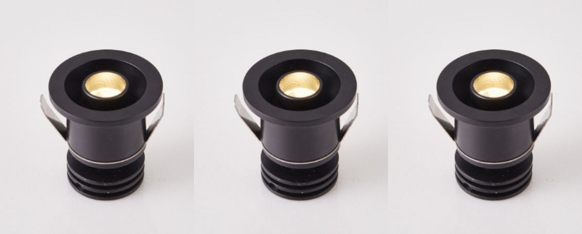 SE-SPL-CM-M-BL-3K MAVI SPOT LED CEILING OR RECESSED 3 LIGHT 3*2W  MOVABLE BLACK 3000K