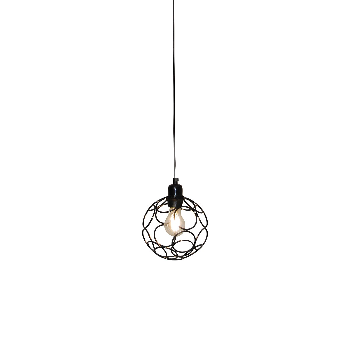 HL-3588-1 ALINE CHROME PENDANT