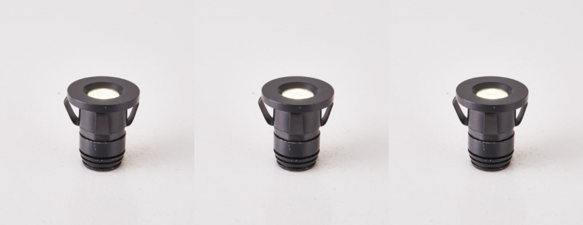 SE-SPL-C-BL-3K RENNO SPOT LED CEILING OR RECESSED 3 LIGHT 3*2W  BLACK 3000K