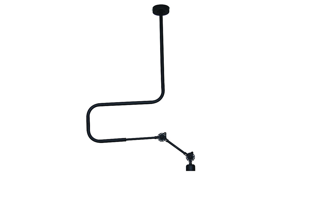 HL-C 11M B  FOCUS BLACK MEDIUM CEILING BASE